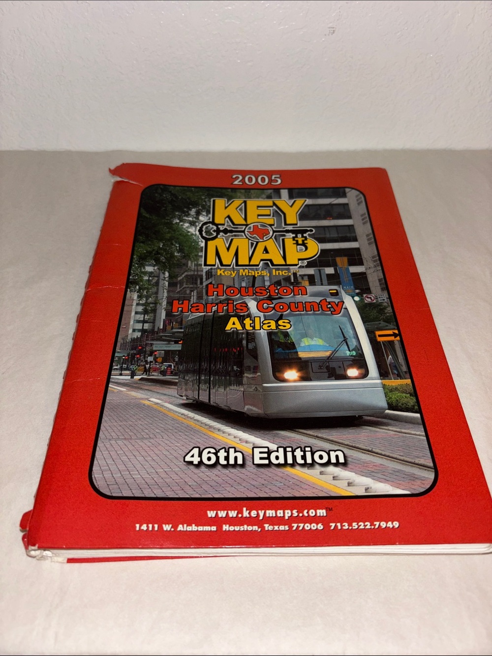 “Vintage” Houston Harris County Atlas 46th Edition - 2005 KEY MAP